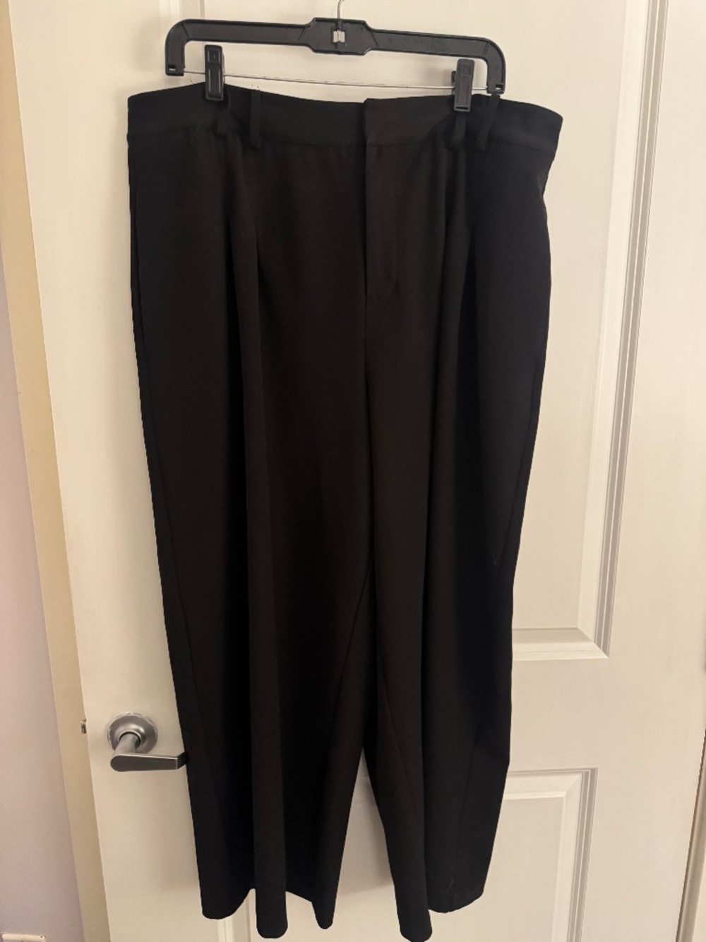 Eloquii Black Wide Leg Trousers